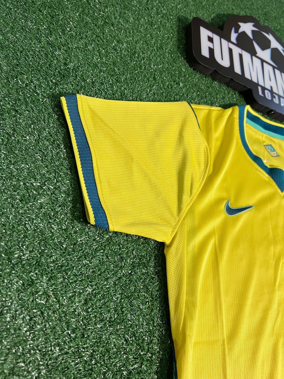 Camisa Brasil Amarela 26/27 - Feminina | Futmantos