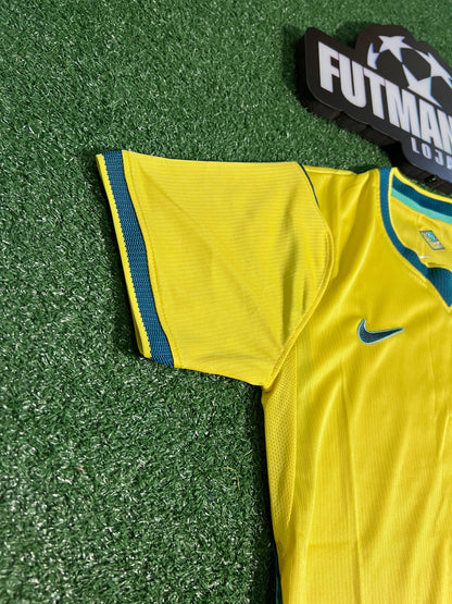 Camisa Brasil Amarela 26/27 - Feminina | Futmantos