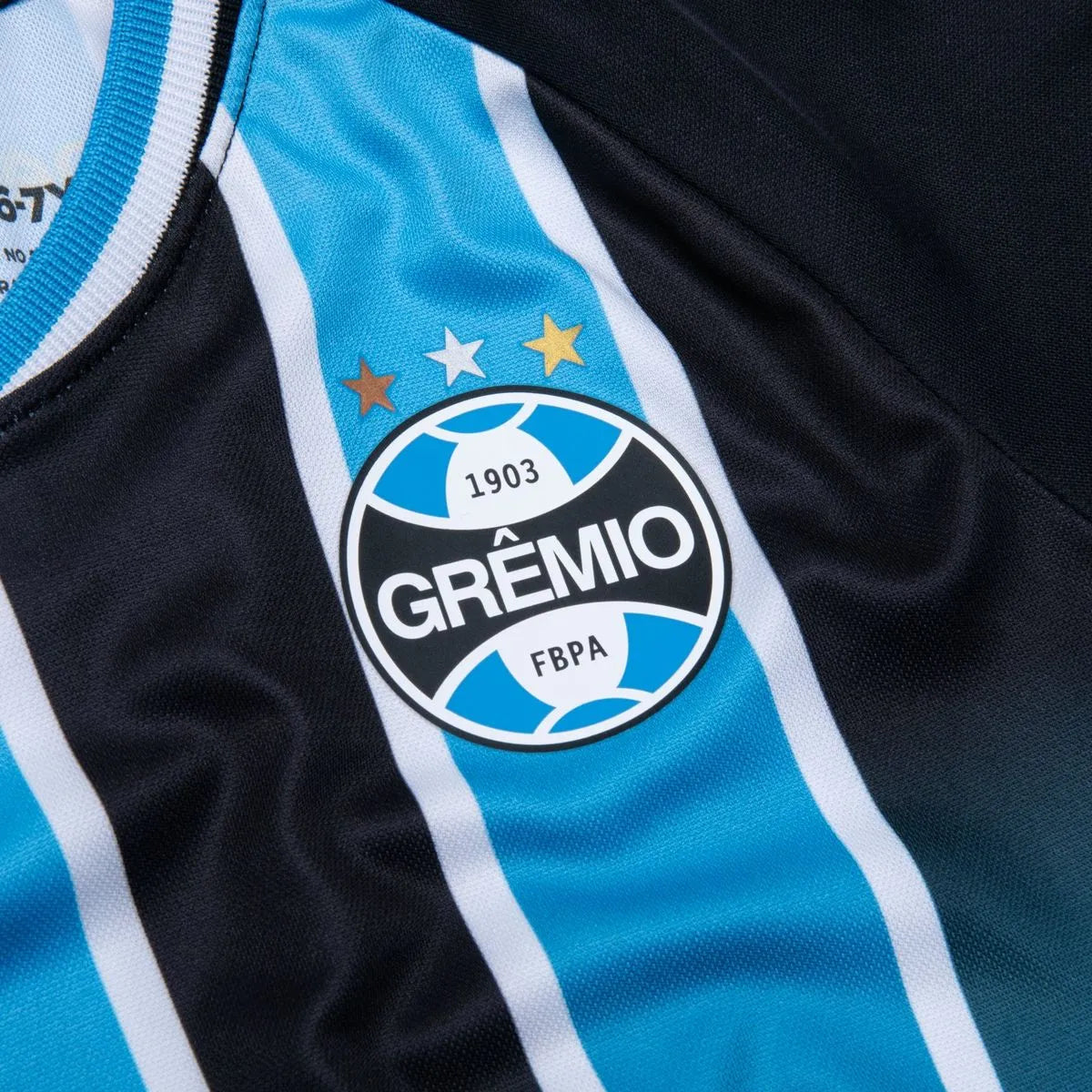 Kit infantil Grêmio I 2026/27 tricolor | FutMantos