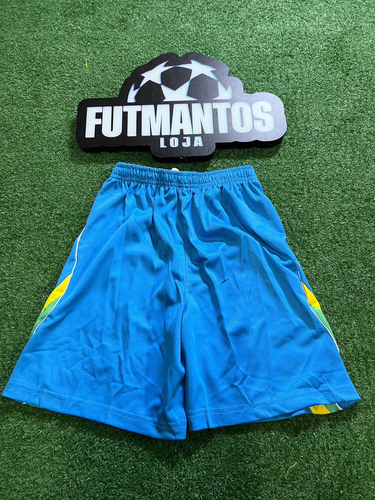 kit Infantil Brasil I 26/27 - Amarelo-ISAAC#8 |  FutMantos