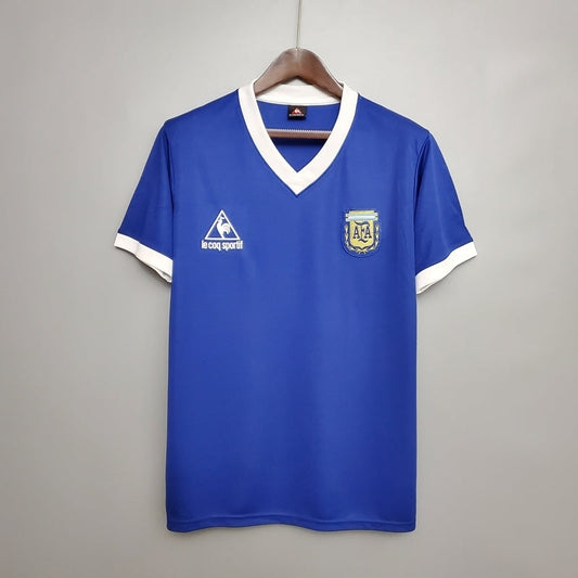 Camisa Argentina Retrô 1986 Azul - Le Coq Sportif | Futmantos