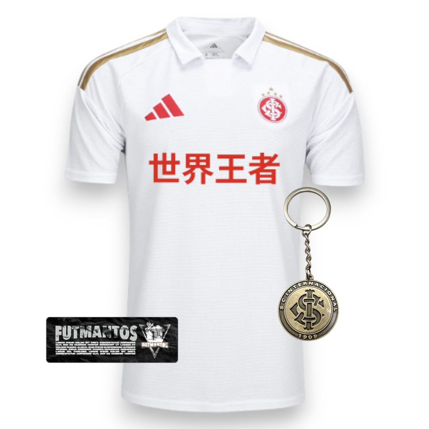 [PRÉ VENDA] Camisa Internacional II 26/27 - Ed Especial 世界王者 | FutMantos