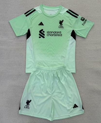 Kit Infantil Liverpool Goleiro 2025/26 | Futmantos
