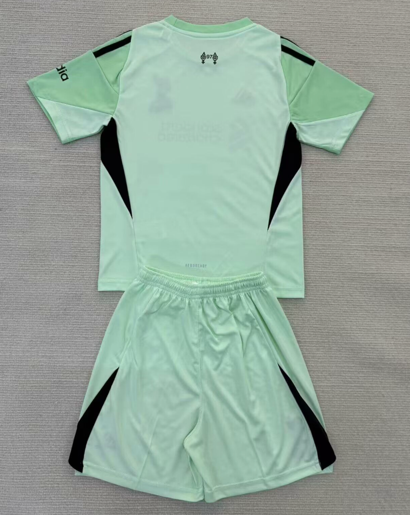 Kit Infantil Liverpool Goleiro 2025/26 | Futmantos