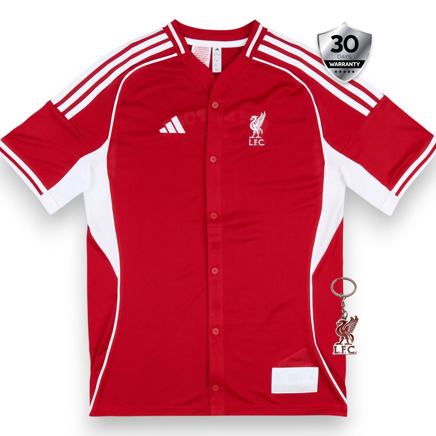 Camisa Liverpool US Pack Full-Button Baseball 25/26 | Futmantos