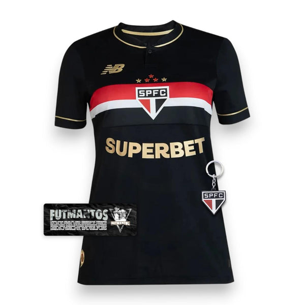 Camisa São Paulo III Feminina 25/26 | Futmantos