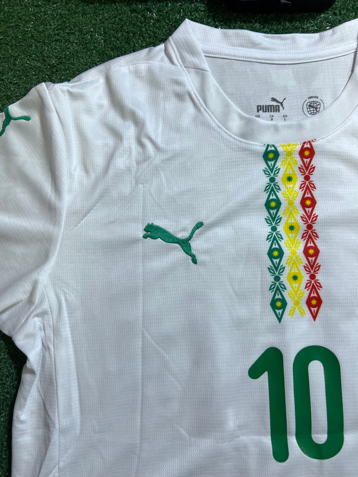 [TAM G] Camisa Senegal 25/26-Torcedor#10 | FutMantos
