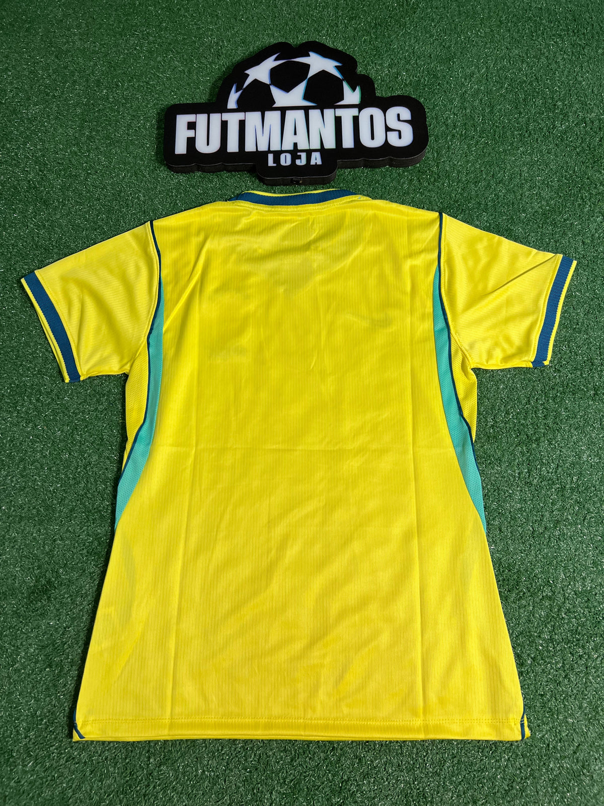 Camisa Brasil Amarela 26/27 - Feminina | Futmantos