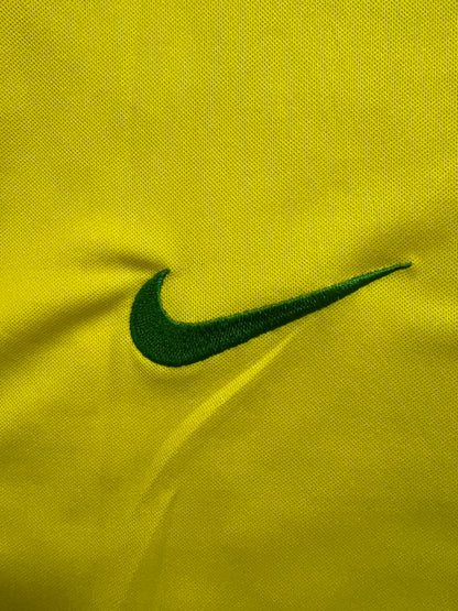 Camisa Brasil 2002 Amarela - Ronaldinho #11 | FutMantos