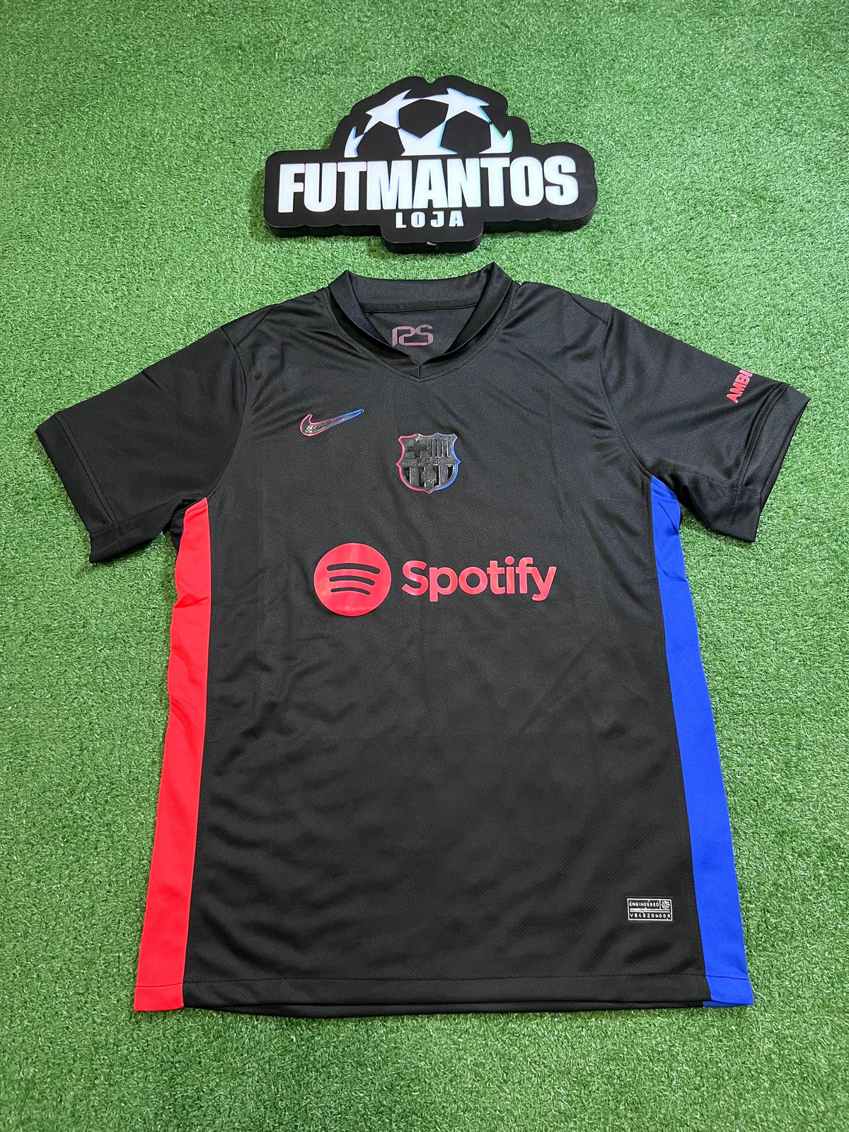 Camisa Barcelona  24/25 - Versão Jogador(Produto com Avaria no Escudo)| FutMantos
