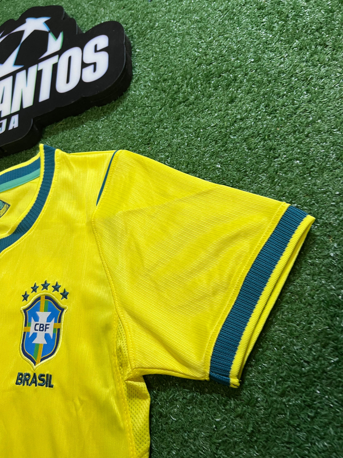 Camisa Brasil I Amarela 26/27 - Feminina-MÃEDELES#2 | Futmantos