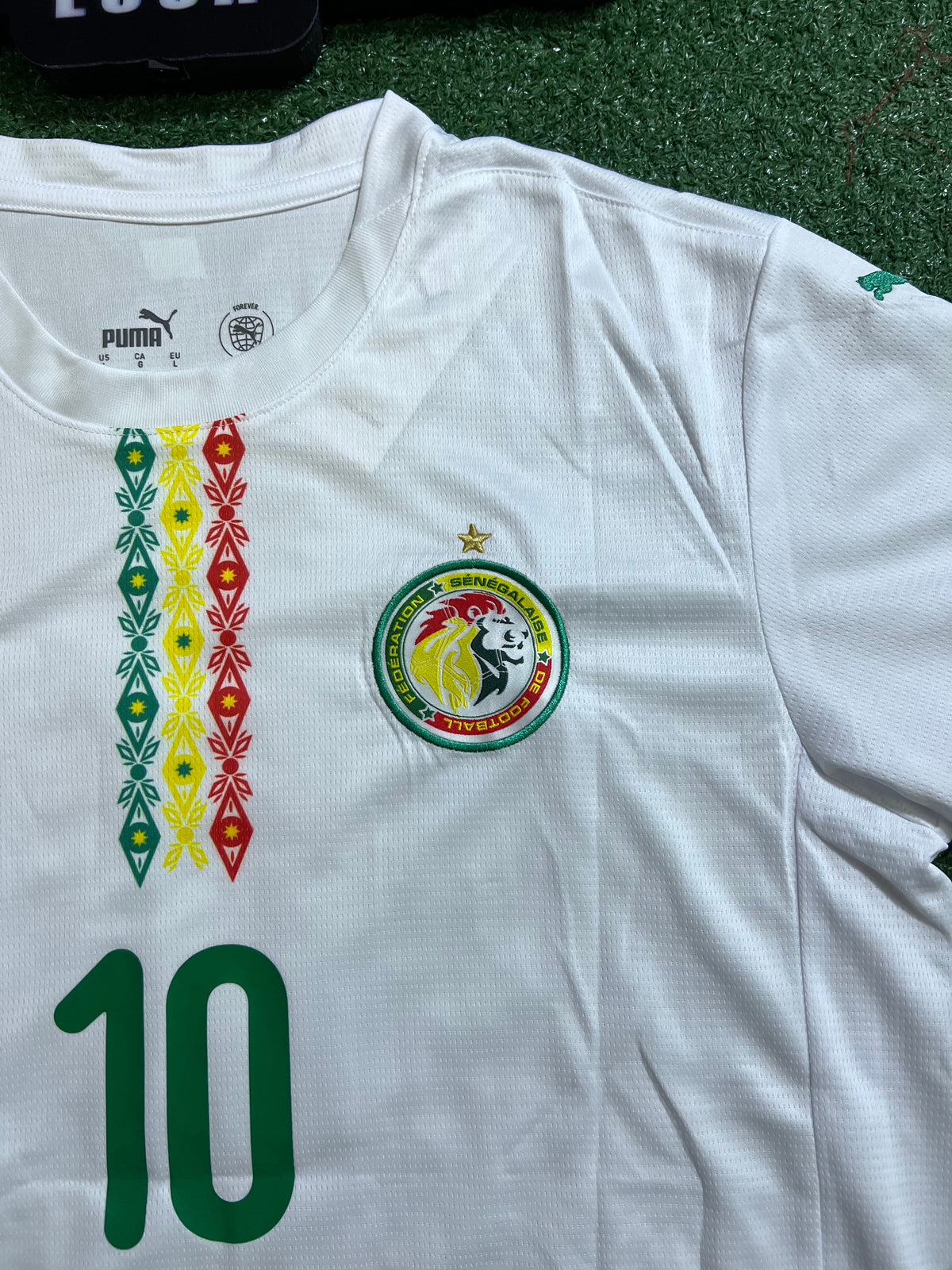[TAM G] Camisa Senegal 25/26-Torcedor#10 | FutMantos