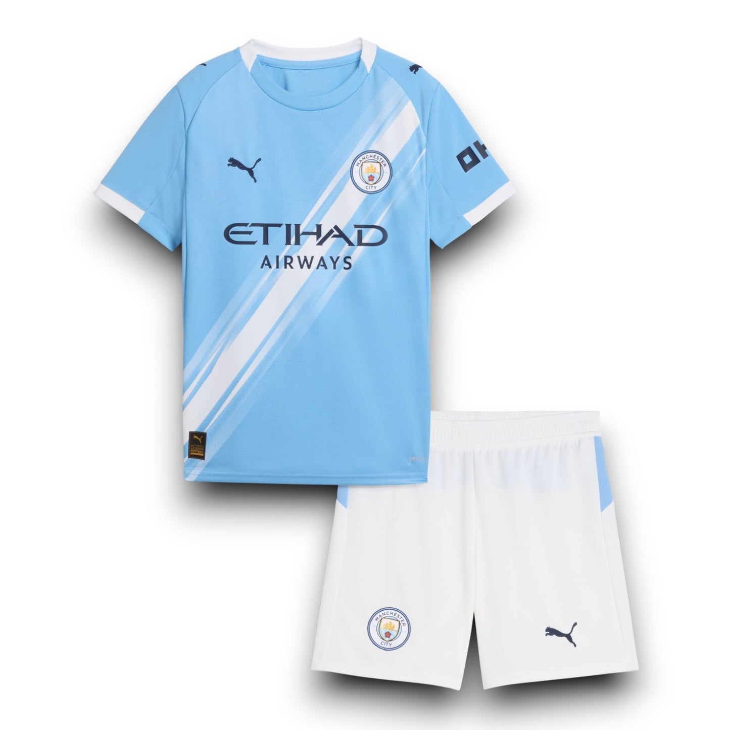Kit Infantil Manchester City I 2025/26 | Futmantos