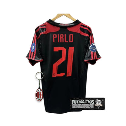 Camisa Milan 2007/08 - Pirlo #21 | Futmantos