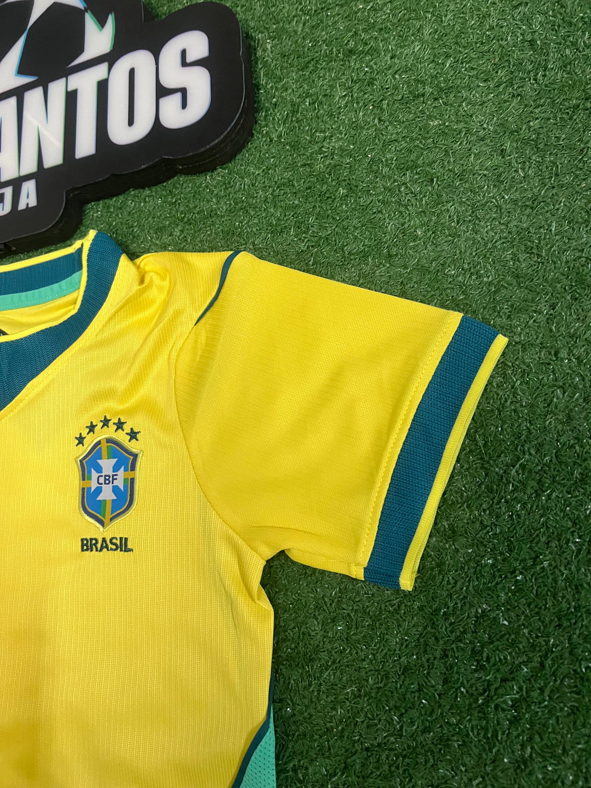 kit Infantil Brasil 26/27 - Amarelo |  FutMantos
