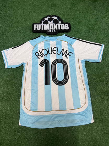 Camisa Argentina 2006- RIQUELME#10 - retro | FutMantos