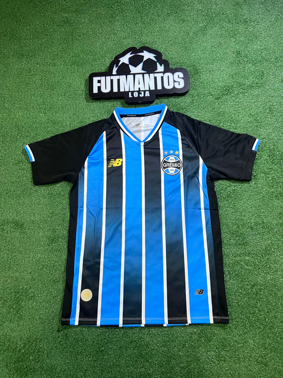Camisa Grêmio New Balance 26/27-Torcedor| FutMantos