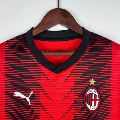 Camisa Milan I 23/24 - Vermelha  | Futmantos