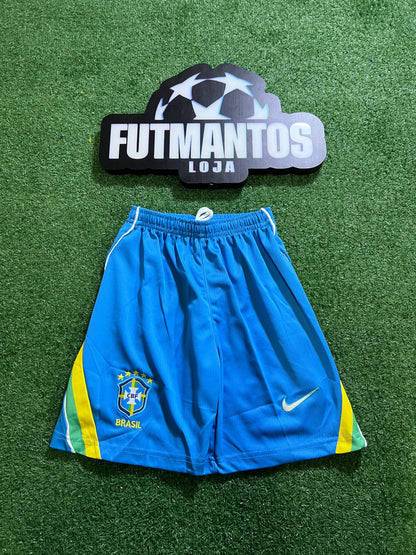 kit Infantil Brasil I 26/27 - Amarelo- NATHAN#4|  FutMantos