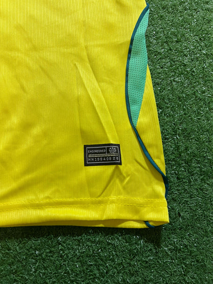 kit Infantil Brasil I 26/27 - Amarelo- NATHAN#4|  FutMantos