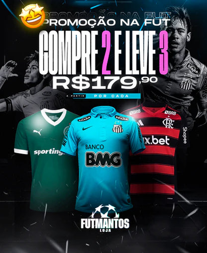 Camisa CRF 00/01 I Home - Versão Retrô | FutMantos