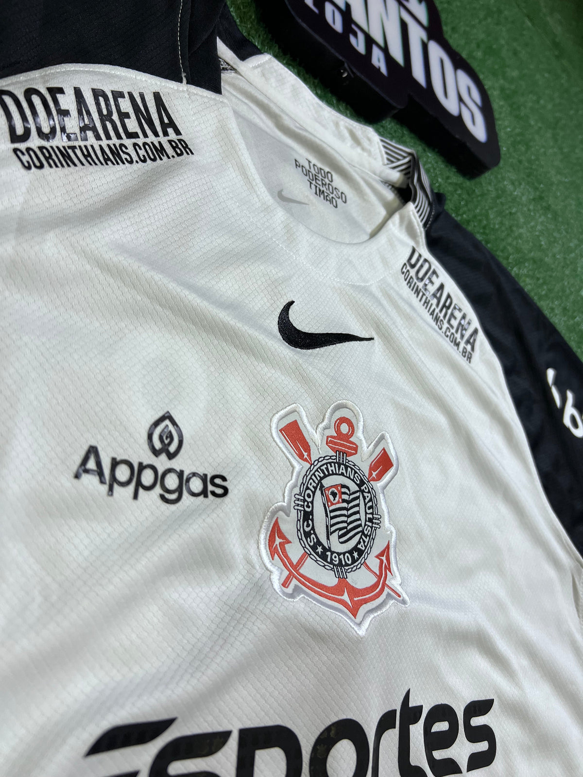 Camisa Corinthians 25/26-Patrociníos-Garro#8 | FutMantos