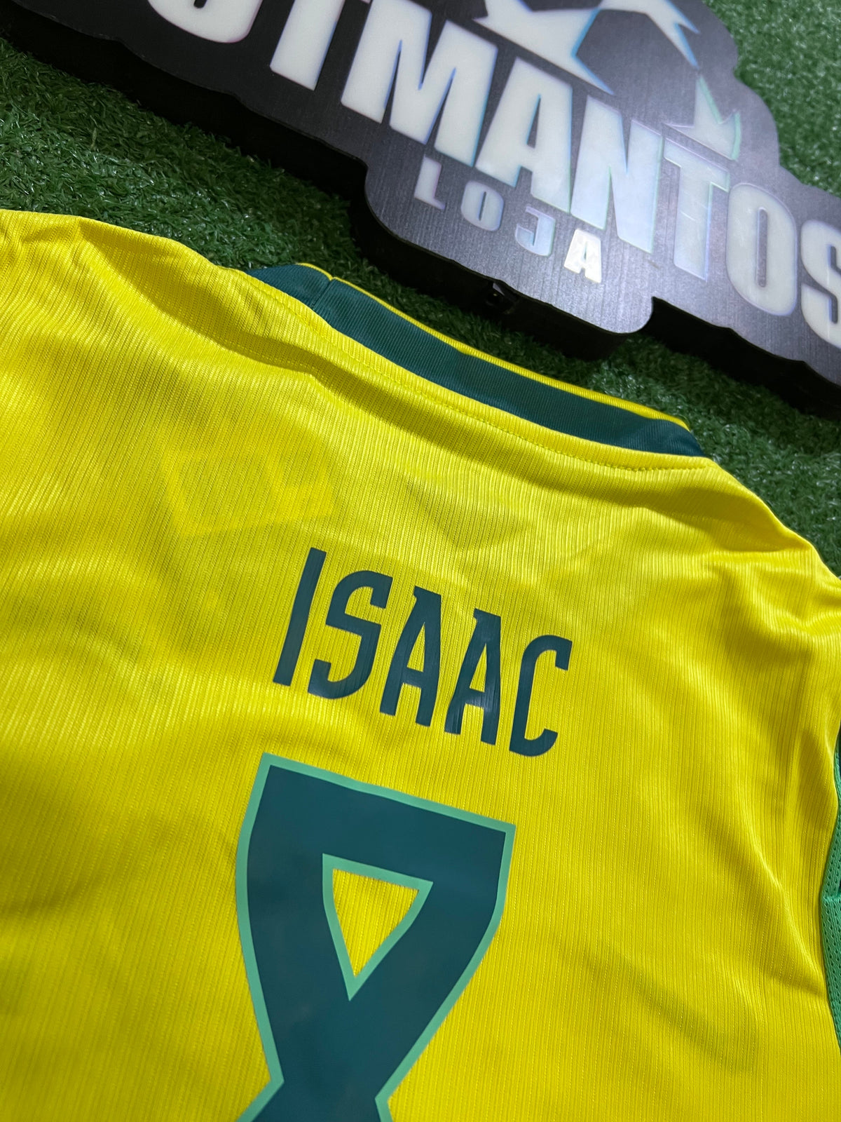 kit Infantil Brasil I 26/27 - Amarelo-ISAAC#8 |  FutMantos