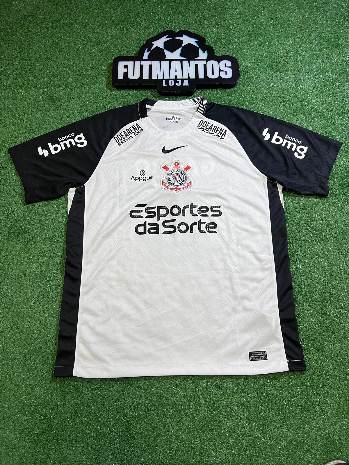 Camisa Corinthians 25/26-Patrociníos-Garro#8 | FutMantos