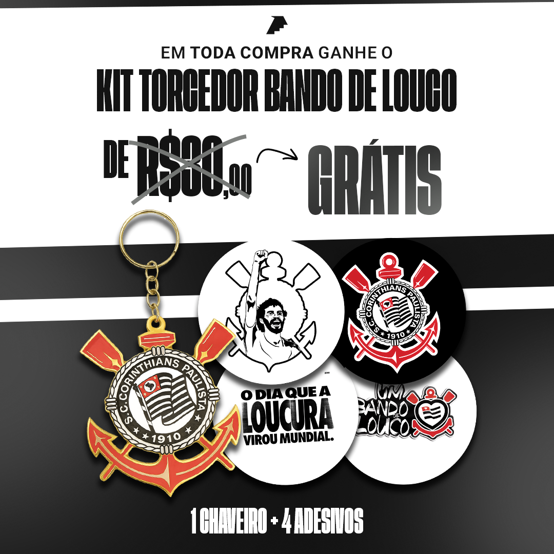 Camisa Infantil Corinthians 2024/25 II Torcedor | FutMantos