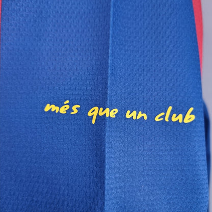Camisa Manga Longa Barcelona 10/11 - Grená | Futmantos