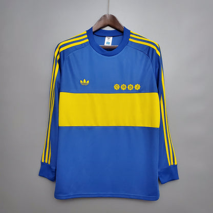 Camisa Manga Longa Boca Juniors 1981 - Azul | Futmantos
