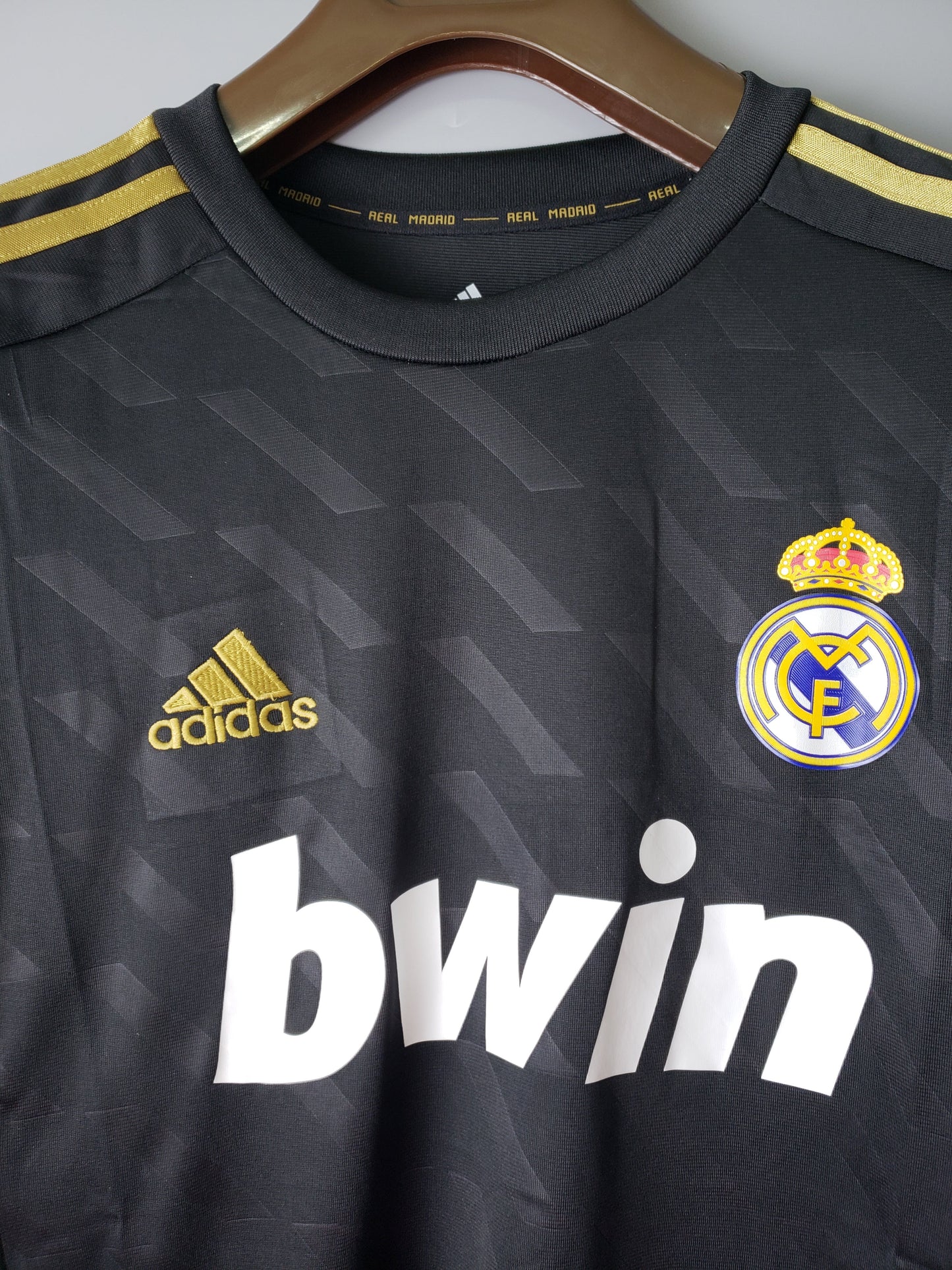 Camisa Manga Longa Real Madrid 2012 - Preto | Futmantos