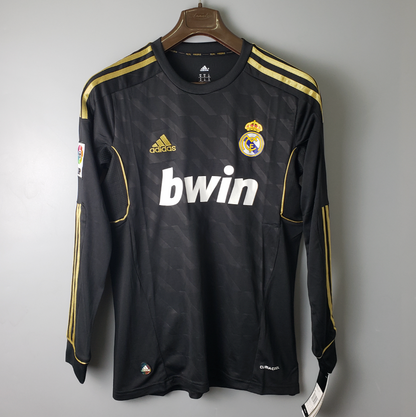 Camisa Manga Longa Real Madrid 2012 - Preto | Futmantos