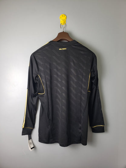 Camisa Manga Longa Real Madrid 2012 - Preto | Futmantos