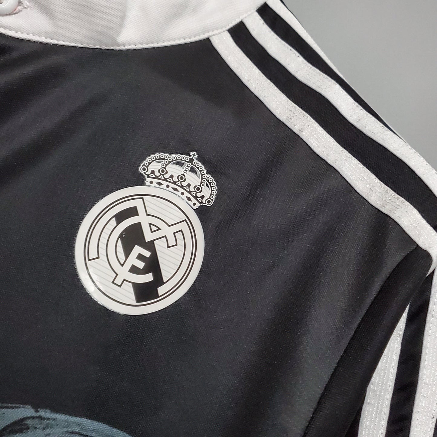 Camisa Manga Longa Real Madrid Third 14/15 - Preto | Futmantos