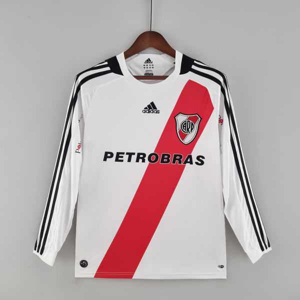 Camisa Manga Longa River Plate 09/10 - Branco | Futmantos