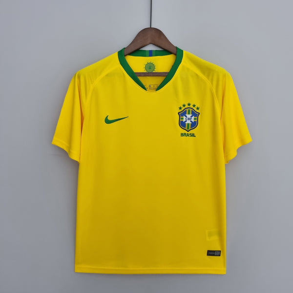 Camisa Seleção Brasileira Retrô 2008 Amarela - | Futmantos