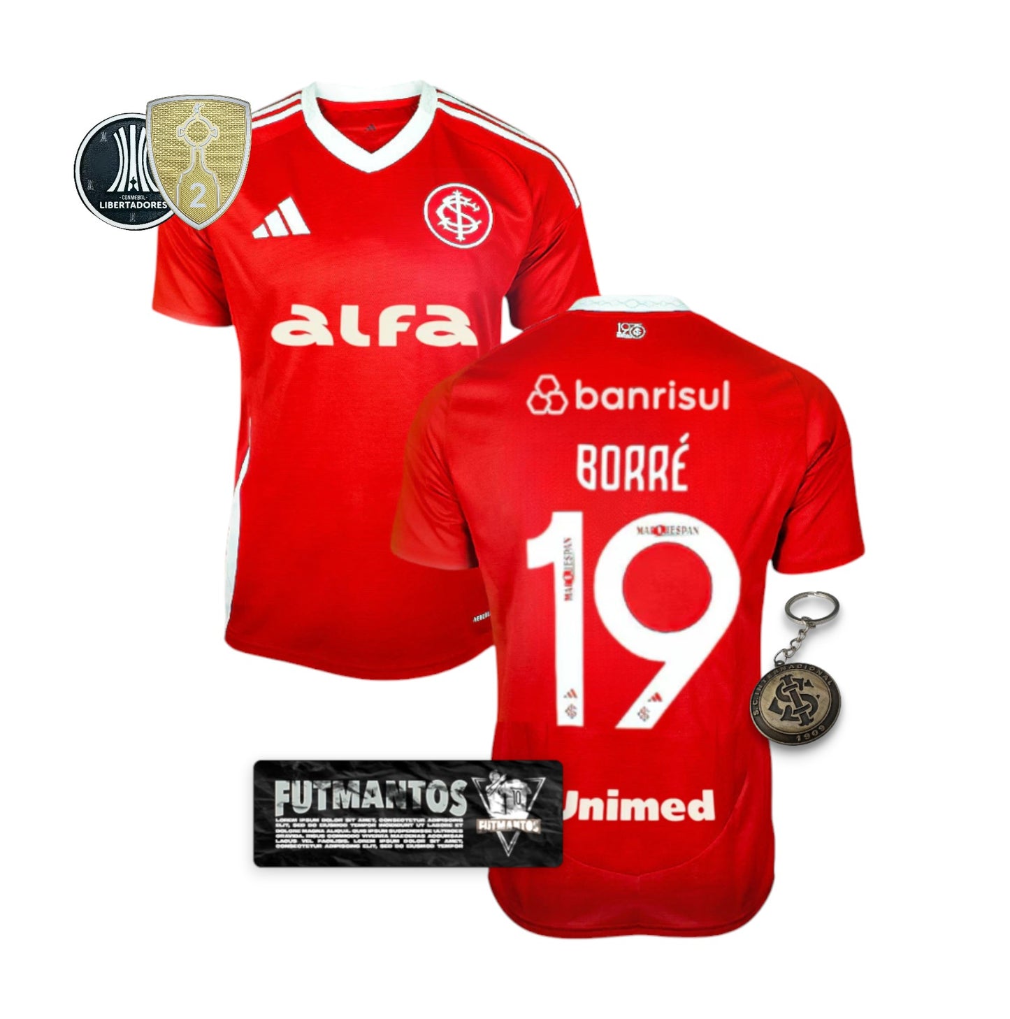 Camisa Internacional 25/26 - Borré 19 | Futmantos