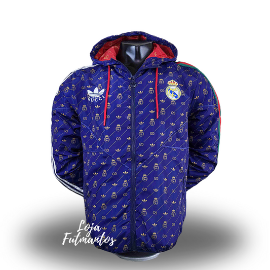 Corta Vento Real Madrid - Azul