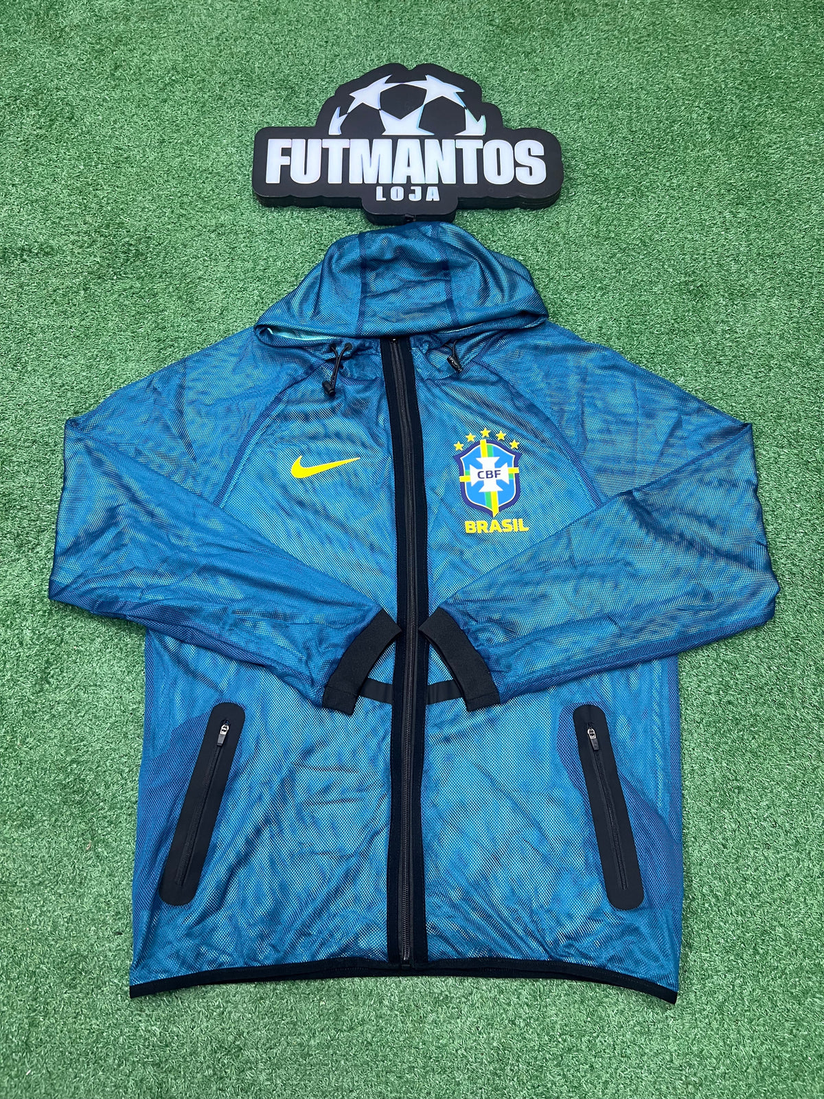 Corta Vento Brasil 26/27 - Treino | FutMantos