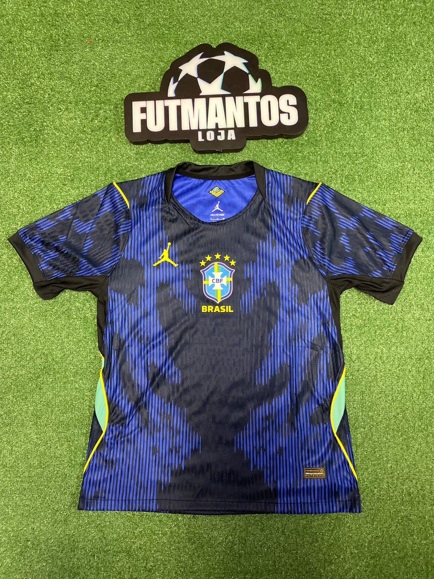 Camisa Brasil 2026 - Versão Jogador Azul| FutMantos