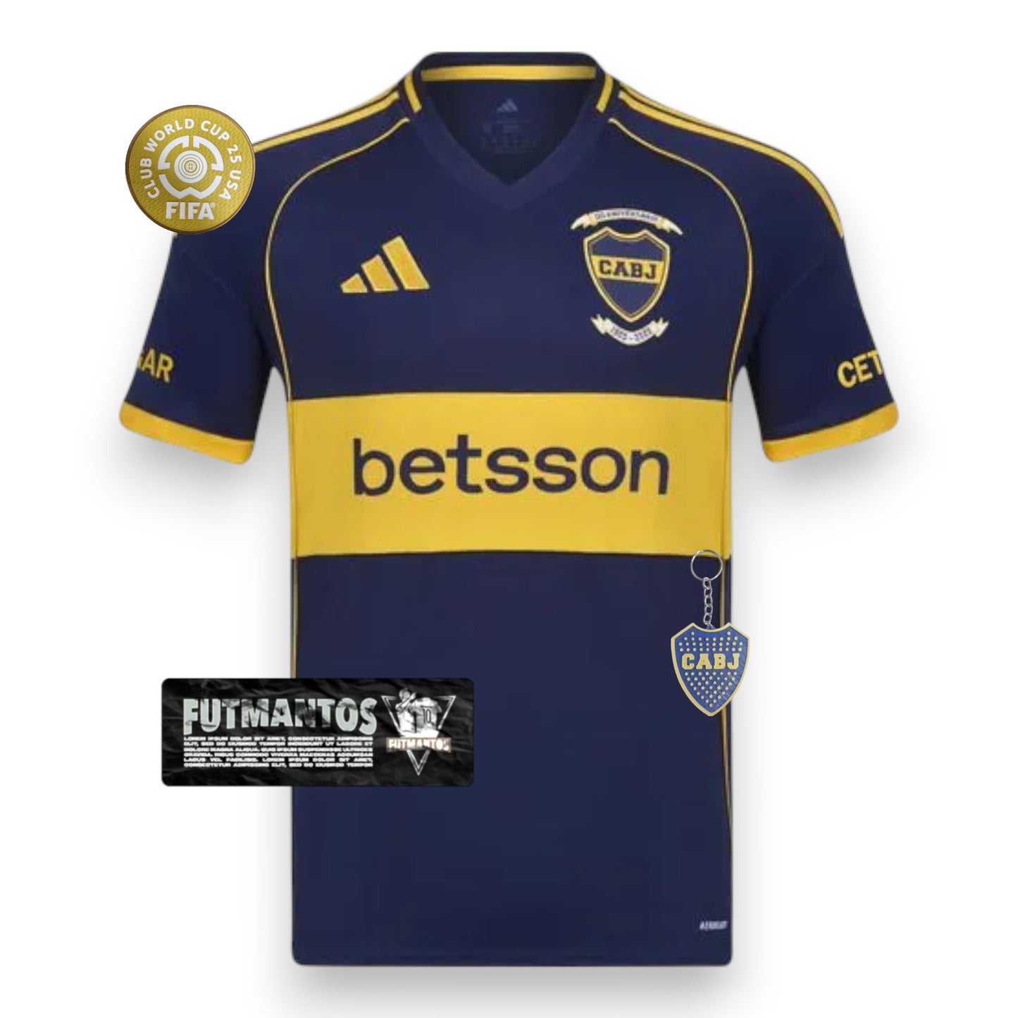Camisa Boca Juniors l 25/26 - 120 Anos Super Mundial  | Futmantos