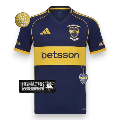 Camisa Boca Juniors l 25/26 - 120 Anos Super Mundial  | Futmantos