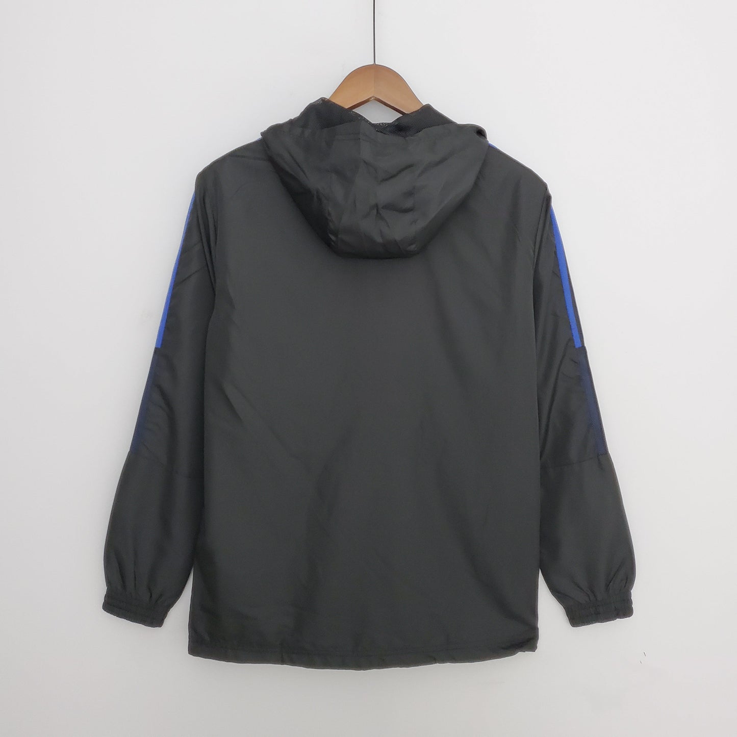 Corta-vento Manchester United 21/22 - Preto e Azul