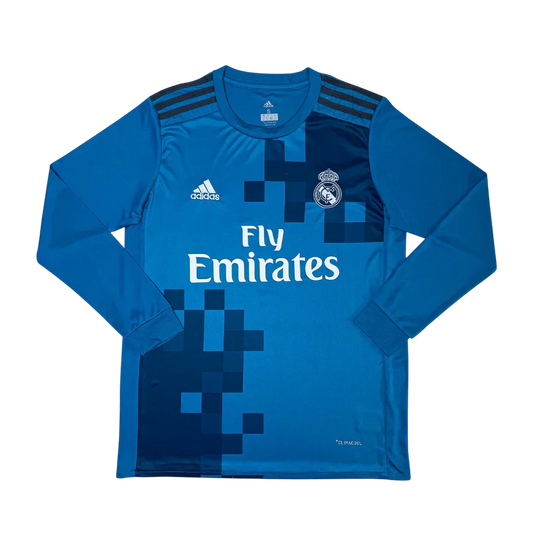 Camisa Real Madrid 2017/18 III Manga Longa