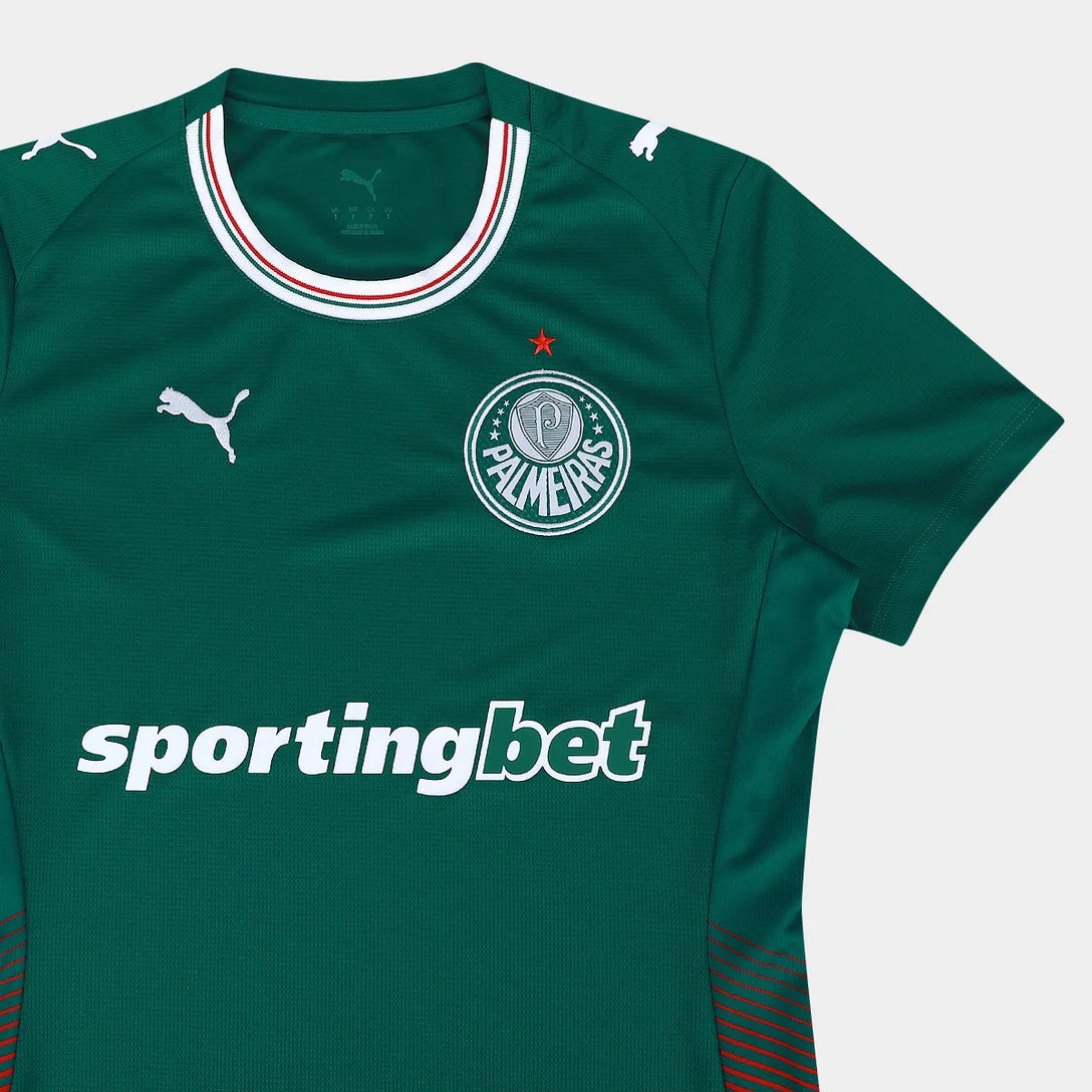 Camisa Palmeiras I 25/26 - Feminina | FutMantos