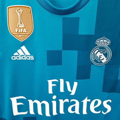 Camisa Real Madrid 17/18 - Com patchs | Futmantos