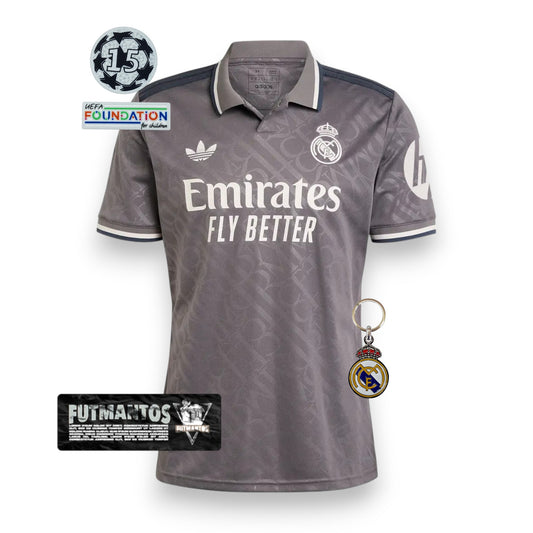 Camisa Real Madrid III 24/25 - Torcedor | Futmantos