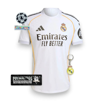 Camisa Real Madrid 25/26 Jogador | Futmantos