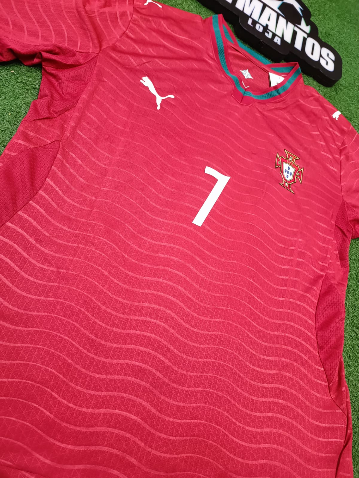 Camisa Portugal  26/27-Jogador-Patchs-Cristiano Ronaldo#7| FutMantos